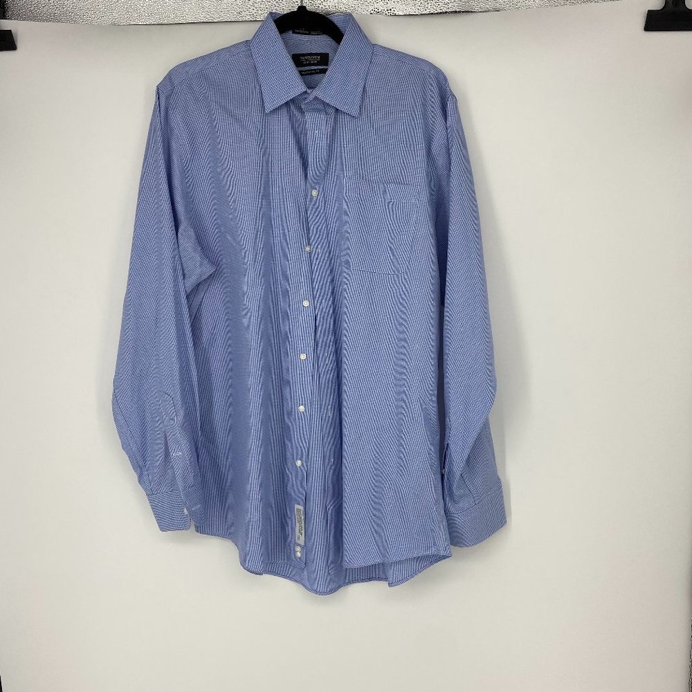 Nordstrom | 16/36, Blue Long Sleeve Button Down